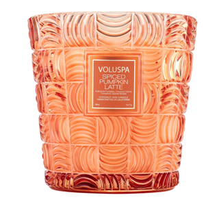 Voluspa Spiced Pumpkin Latte Dreidocht Glas Product