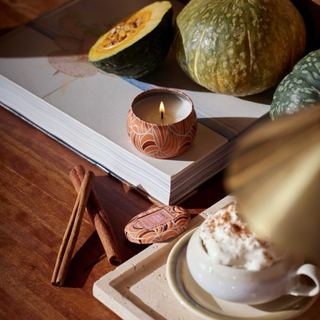 Voluspa Spiced Pumpkin Latte Metall Mini Mood
