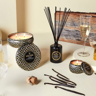 Voluspa Crisp Champagne Metall Mini Mood