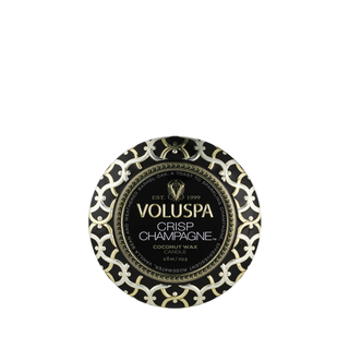 Voluspa Crisp Champagne Metall Mini Product - Box